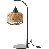 J-Line Lampe Lanterne Métal Naturel