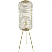 Decostar Lampadaire Trépied Loise L Trépied 98cm doré