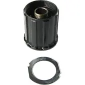 Shimano Y4FL98090 Corps de roue libre Deore 9/10ème Moyeu de roue arrière, pour Deore FH-T610, noir