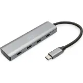 Digitus DA-70246 USB-Hub DA-70246 4-fach grau