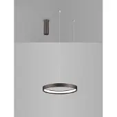 Lyora Suspension élégante Perrine Ø 40cm marron café