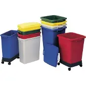 Graf Collecteur de déchets et de matières recyclables 90 l H600xL485xP510mm - 778021