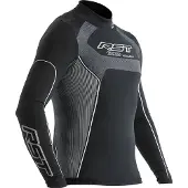 Rst Tech X Coolmax Long Sleeve Base Layer Noir,Gris M-L Homme