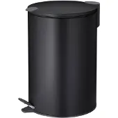kela Poubelle à pédale 12l noir - Line - 10642 - mats
