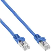 InLine 72520B Câble de raccordement, SF/UTP, Cat.5e, bleu, 20m