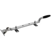 Intersteel Support de fenêtre Ton avec goupille de réglage chromée