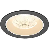SLV Spot encastré Numinos L noir/blanc 2700K - 55 deg