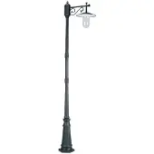 Ks Verlichting Lampe de jardin classique Louvre 1 lumière - noir
