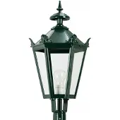 Ks Verlichting Lampe lanterne nostalgique Bergum K7A avec couronnes - noir