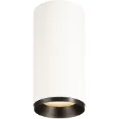 SLV Spot en saillie Numinos L Dali cylindre blanc/noir 3000K - 36 deg