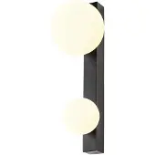 SLV Applique murale Sun 2 lumières noir