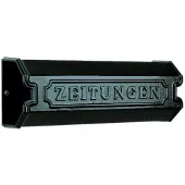 Ks Verlichting Rouleau de journaux Scroll Zeitungen avec texte zeitungen - vert