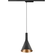 SLV Suspension pour rail Lalu 1 phase noir Ø 15,2cm