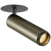 SLV Spot encastré Grip! M bronze avec noir 2700K