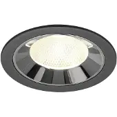 SLV Spot encastré Numinos L noir/chrome 4000K - 20 deg