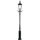 Ks Verlichting Lampe de jardin nostalgique Wenen noir
