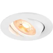SLV Spot encastré New Tria 68 rond - blanc - GU10