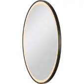 SLV Applique miroir Trukko Noir - Ø 80cm