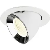 SLV Spot encastré Numinos Gimble L blanc/chrome 4000K - 55 deg