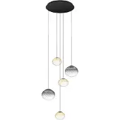 Eglo Suspension Pantoja, noire, diamètre 68 cm