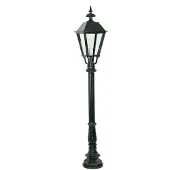 Ks Verlichting Lampadaire Jardin Wells lanterne - noir