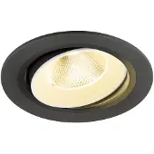 SLV Spot encastré Numinos Move L noir/blanc 3000K - 20 deg