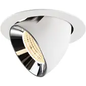 SLV Spot encastré Numinos Gimble XL Blanc/Chrome 2700K - 55 deg