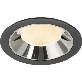 SLV Spot encastré Numinos XL noir/chrome 2700K - 20 deg