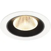 SLV Spot encastré Numinos M blanc/noir 2700K - 20 deg