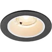 SLV Spot encastré Numinos S noir/blanc 2700K - 40 deg