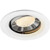 SLV Spot encastré Numinos Move M blanc/chrome 2700K - 40 deg