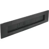 Intersteel Boîte aux lettres Posta Suspension droite noire