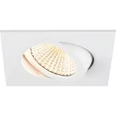 SLV Spot LED carré New Tria 68 DTW blanc - 1800-3000K - 700lm - 60g