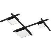 Eglo Plafonnier LED Viareggio noir