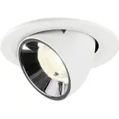SLV Spot encastré Numinos Gimble S blanc/chrome 4000K - 40 deg