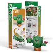 Eugy Puzzle 3D - Cactus - Jouet créatif et écologique