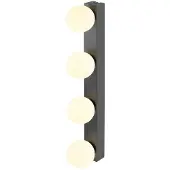 SLV Applique murale Sun Mirror 3 lumières noir