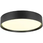 SLV 1008918 DECONA 30, CL, PHASE, plafonnier apparent, rond, 3000/4000K, 17 W, noir