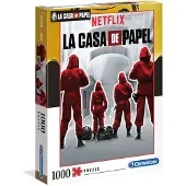 Clementoni puzzle 1000 Netflix la Casa de Papel 39532