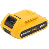 Powerplus 20v 2.0ah Flashlight Battery Jaune