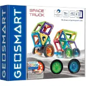 GeoSmart Jouet de construction magnétique Space Truck, 42dlg.