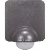 V-TAC Capteur de mouvement noir Visy 360 degrés