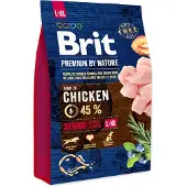 Brit Premium By Nature Senior Large Extra Large L+XL - Poulet pour chiens âgés de grandes et très grandes races - 3 kg