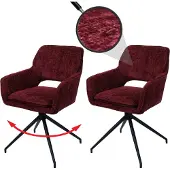 Mendler Chaise de salle à manger -N74 (lot de 2)