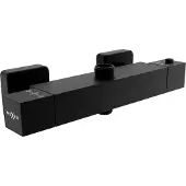 Mexen Mitigeur thermostatique de douche Cube - colonne noire (77250-70)