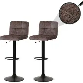 Mendler Tabouret de bar -G87 (lot de 2)