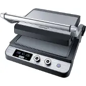Steba Gril électrique Contact Grill FG 120 1800 W Inox & Noir