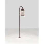 Lyora Lampe de jardin Motley 100cm brun rouille