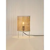 Lyora Lampe de table Canto Ø 19,5 rotin