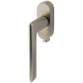 Olivari Poignée de fenêtre design Tecno Nickel mat verrouillable